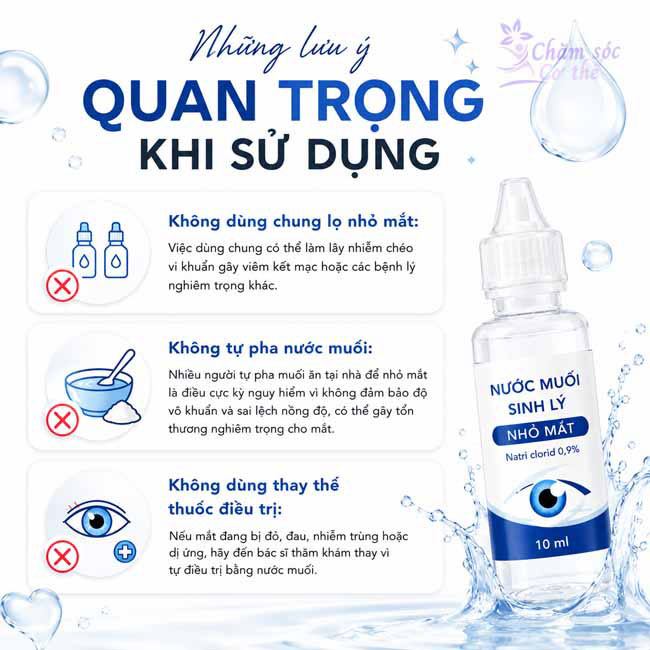 Những lưu ý quan trọng khi sử dụng