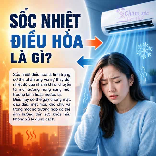Sốc nhiệt điều hòa là gì?